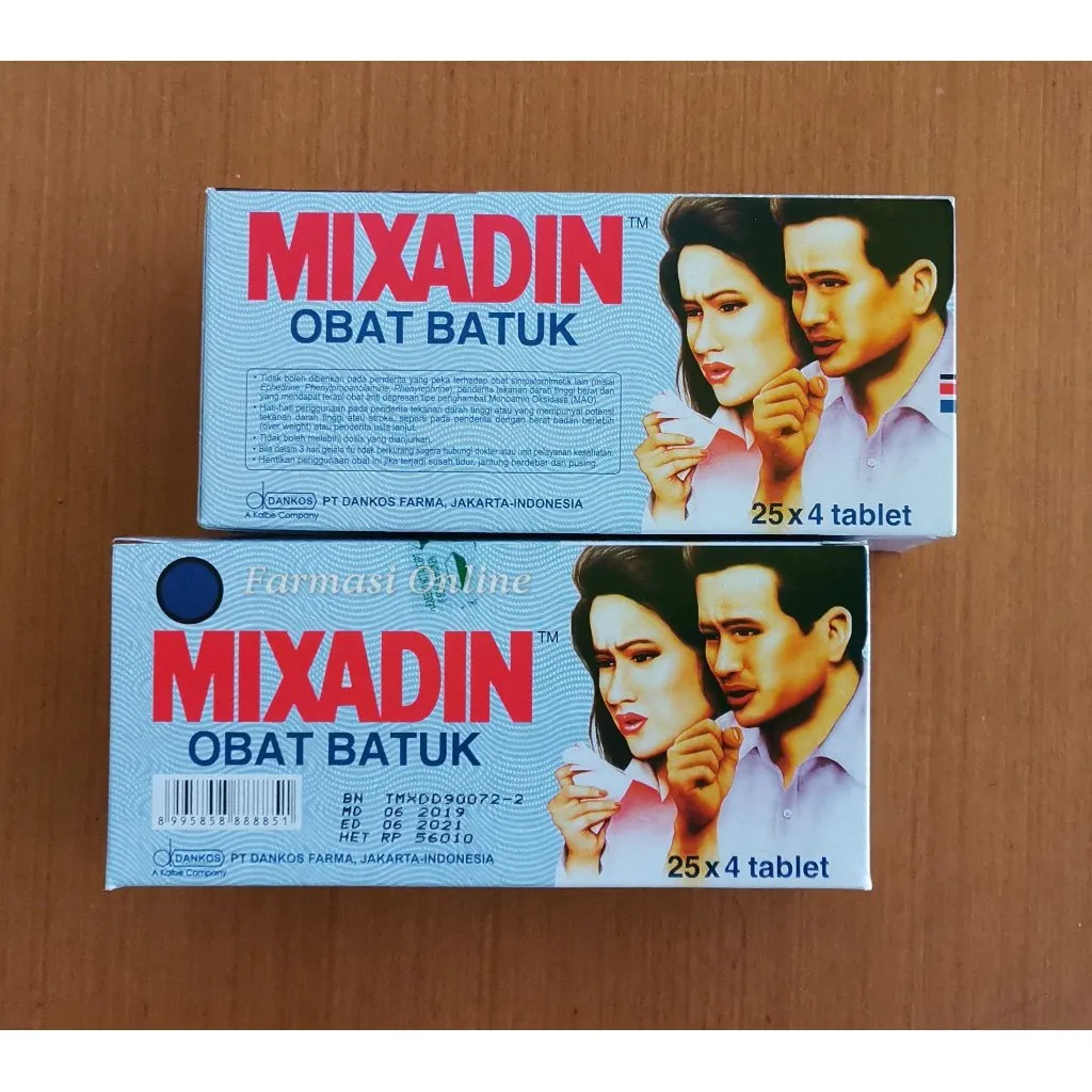 Pil Mixadin, Obat Batuk Yang Adiktif